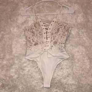 Tobi white bodysuit